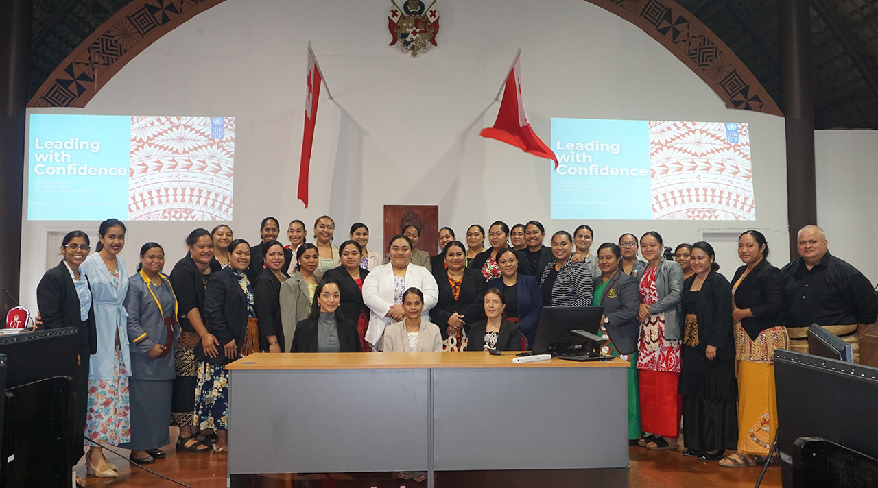 Tonga Women Practise Parliament 2025